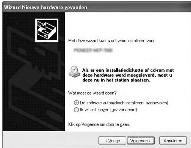 PIONEER SEP-C1 - Verbind de USB-hulpstroomkabel met dit apparaat en de computer. - 2