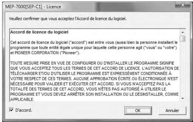 PIONEER SEP-C1 - Utilisation du cd-rom fourni pour installer l'application - 2