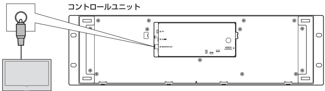 PIONEER SEP-C1 - 外部モニターの接続（ンジル端子） - 1