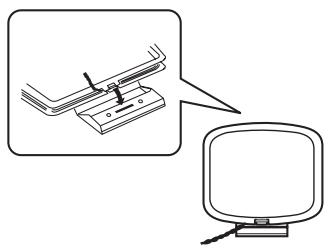 PIONEER VSX-AX3-K - AM loop antenna - 1