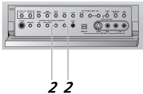 PIONEER VSX-AX3-K - Resetting the Main Unit - 2