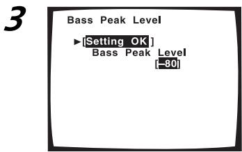 PIONEER VSX-AX3-K - Bass Peak Level - 5