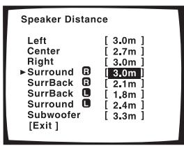 PIONEER VSX-AX3-K - Speaker Distance - 5