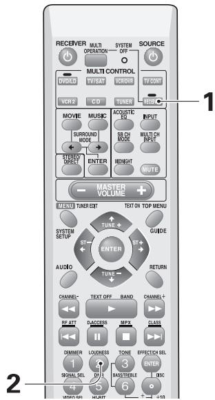 PIONEER VSX-AX3-K - Listening in LOUDNESS Mode - 1