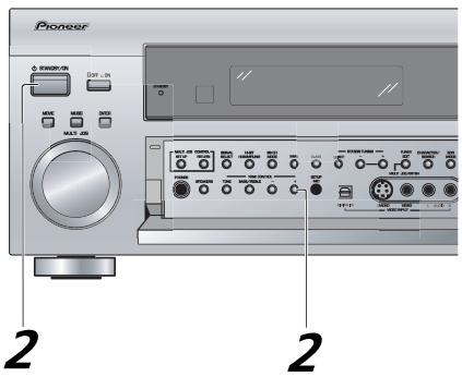 PIONEER VSX-AX3-K - Switching video system between PAL and NTSC - 1