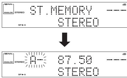 PIONEER VSX-AX3-K - Press the TUNER EDIT button to activate the memory function. - 1
