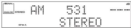 PIONEER VSX-AX3-K - Press the BAND button to select the band (FM or AM). - 1