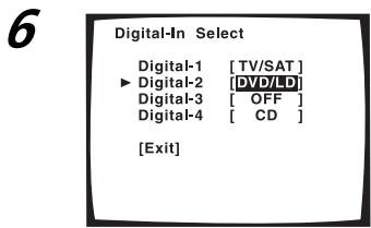 PIONEER VSX-AX3-K - Assigning the Digital Inputs - 5