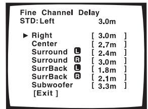 PIONEER VSX-AX3-K - Fine Channel Delay - 5