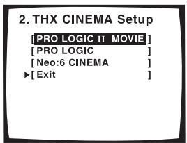 PIONEER VSX-AX3-K - THX CINEMA Setup - 5