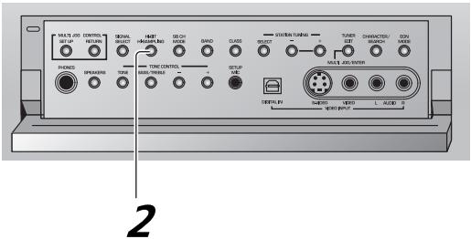 PIONEER VSX-AX3-K - Listening in AudioScaler mode - 2