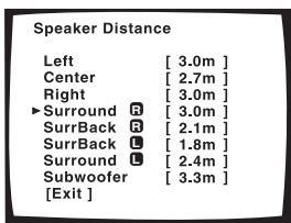 PIONEER VSX-AX3-K - Speaker Distance - 4
