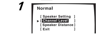 PIONEER VSX-AX3-K - Channel Level - 3