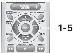PIONEER VSX-AX3-K - SUBWOOFER (default setting is YES) - 1