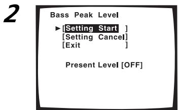 PIONEER VSX-AX3-K - Bass Peak Level - 4