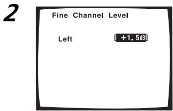 PIONEER VSX-AX3-K - Fine Channel Level - 4