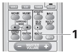 PIONEER VSX-AX3-K - Surround Back Channel Mode - 1