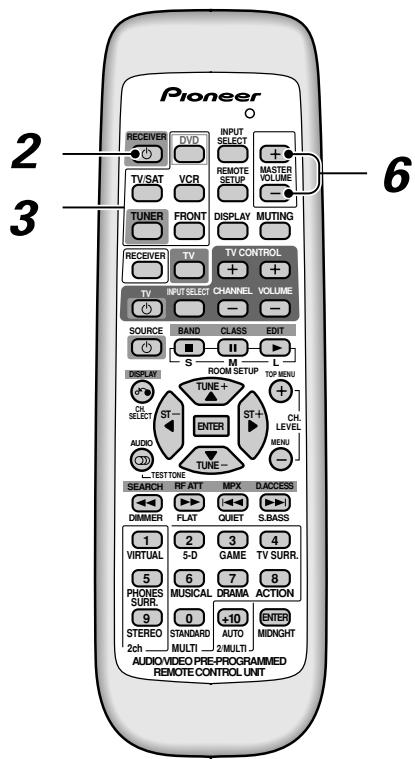 PIONEER VSX-C300(-S) - Lecture d'une source - 3