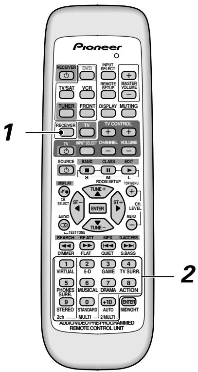 PIONEER VSX-C300(-S) - Selezione di un Modo di Ascolto - 1