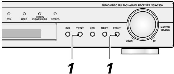 PIONEER VSX-C300(-S) - Comment réinitialiser l'appareil - 1