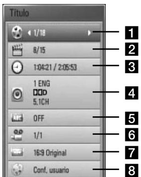 PIONEER BCS-303 - Visualización en pantalla de la información del contenido - 1