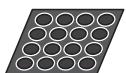 PIONEER BCS-303 - For speaker stand bases: - 3