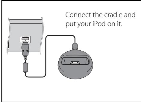 PIONEER BCS-303 - Connect the iPod - 1