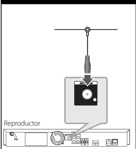 PIONEER BCS-303 - Conexión de la antenna - 1