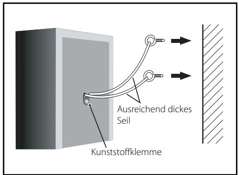 PIONEER BCS-303 - Montage der vorderen und der Surround-Laatsprecher - 1