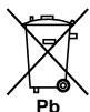 PIONEER BCS-303 - Information for users on collection and disposal of old equipment and used batteries - 3