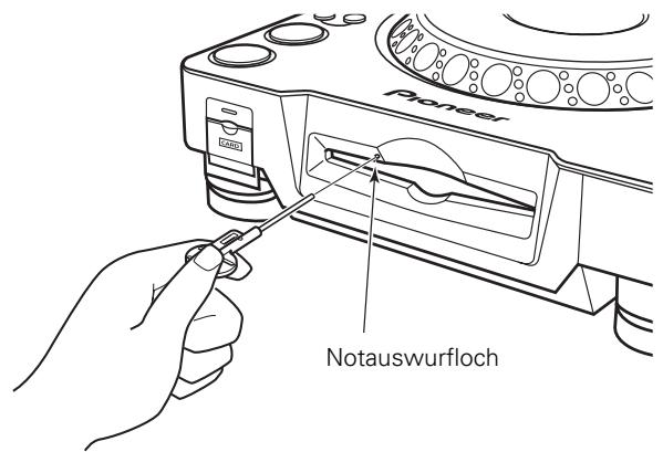 PIONEER CDJ-1000MK3 - Notauswurf einer Disc - 2