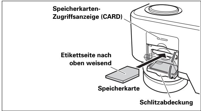 PIONEER CDJ-1000MK3 - ■ Einsetzen einer Speicherkarte - 1