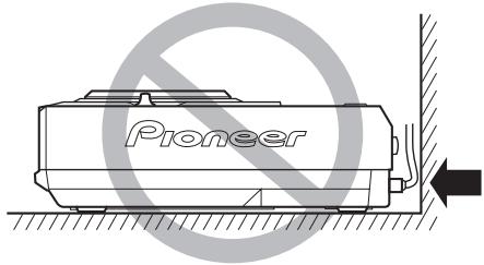 PIONEER CDJ-200 - Conseils concernant l'installation - 1