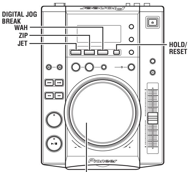 PIONEER CDJ-200 - Drukijdens het afspelen op de MASTER TEMPO toets. - 1