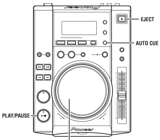 PIONEER CDJ-200 - INSERCION/EXPULSION DE DISCOS - 2