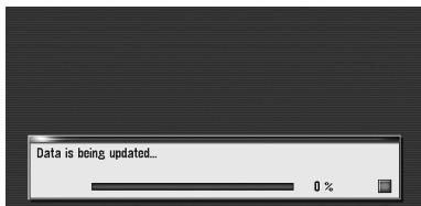 PIONEER CNDV-900HD - Touch [Yes] to start the update. - 3