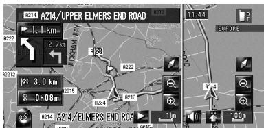 PIONEER CNDV-900HD - 2D Twin Map View - 1