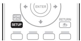 PIONEER LX01BD - Appuyez sur SETUP. - 1