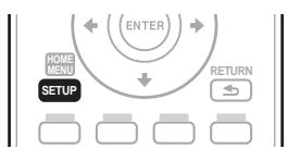 PIONEER LX01BD - Appuyez sur SETUP. - 1