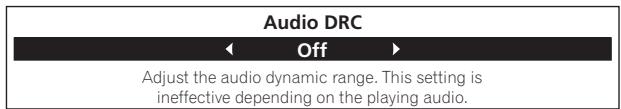 PIONEER LX01BD - Réglez le paramètre. - 2