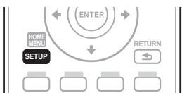PIONEER LX01BD - Appuyez sur SETUP. - 1