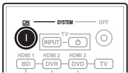 PIONEER LX01BD - Si le système n'est pas encore allumé, appuyez sur SYSTEM ON pour le mettre sous tension. - 1