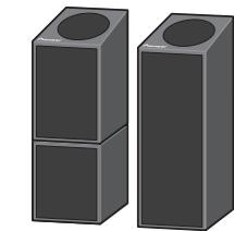 PIONEER LX03 - Utilisation des bases de haut-parleurs fournies - 2