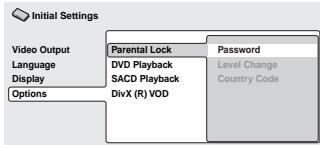 PIONEER LX03 - Enregistrement d'un nouveau mot de passe - 1