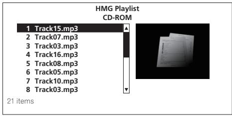 PIONEER LX03BD - ↓ Sélectionnez la plage ou le fichier devant être lu. - 1