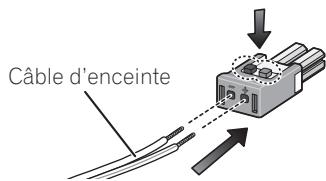 PIONEER LX03BD - Raccordez les enceintes - 2