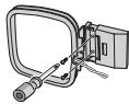 PIONEER LX03BD - Assemblage de l'antenne cadre AM. - 3