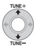 PIONEER LX03BD - TUNER Appuyez pour passer au tuner, puis appuyez à plusieurs reprises pour sélectionner la gamme FM ou AM. - 1