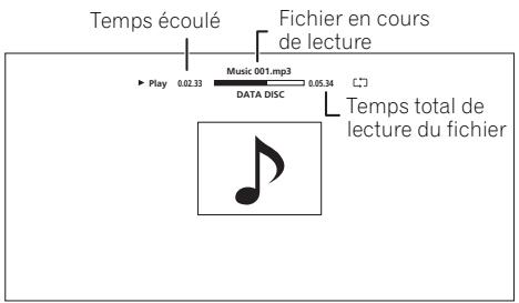 PIONEER LX03BD - ↓ Sélectionnez et validez le fichier que vous voulez lire. - 2