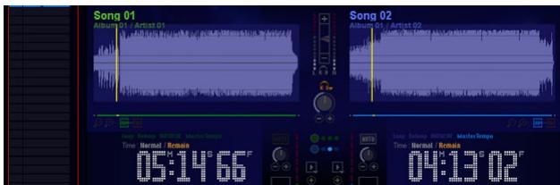 PIONEER SVJ-DL01 - Listen to the song over your headphones and search for the playback start position. - 1